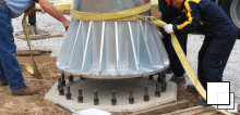 A.L. Huber WindJet installation